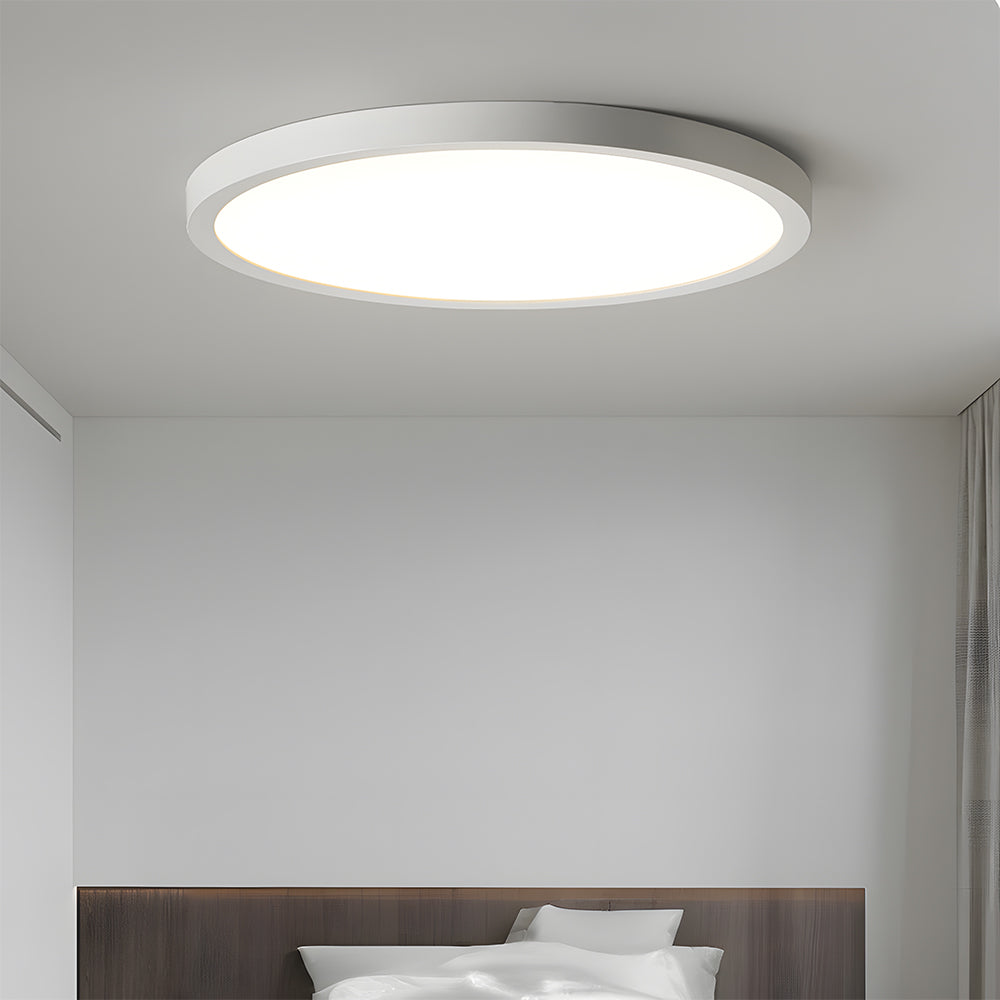 Runde LED Deckenleuchte aus Acryl – Minimalistisches Design für Wohnzimmer und Schlafzimmer-3