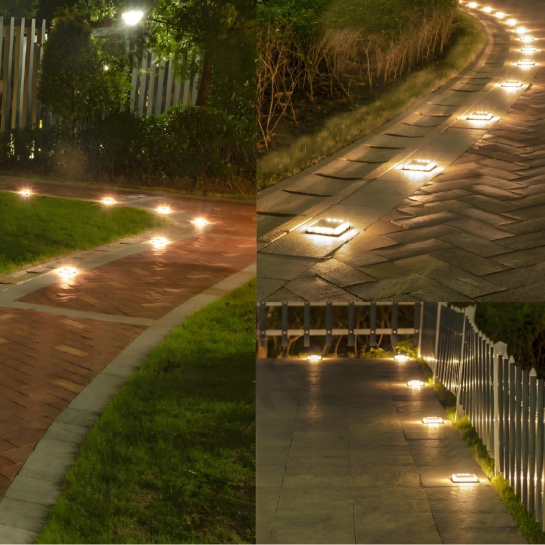 Solar Gartenlichter LED, Wasserdicht und Druckfest für Außenbereiche