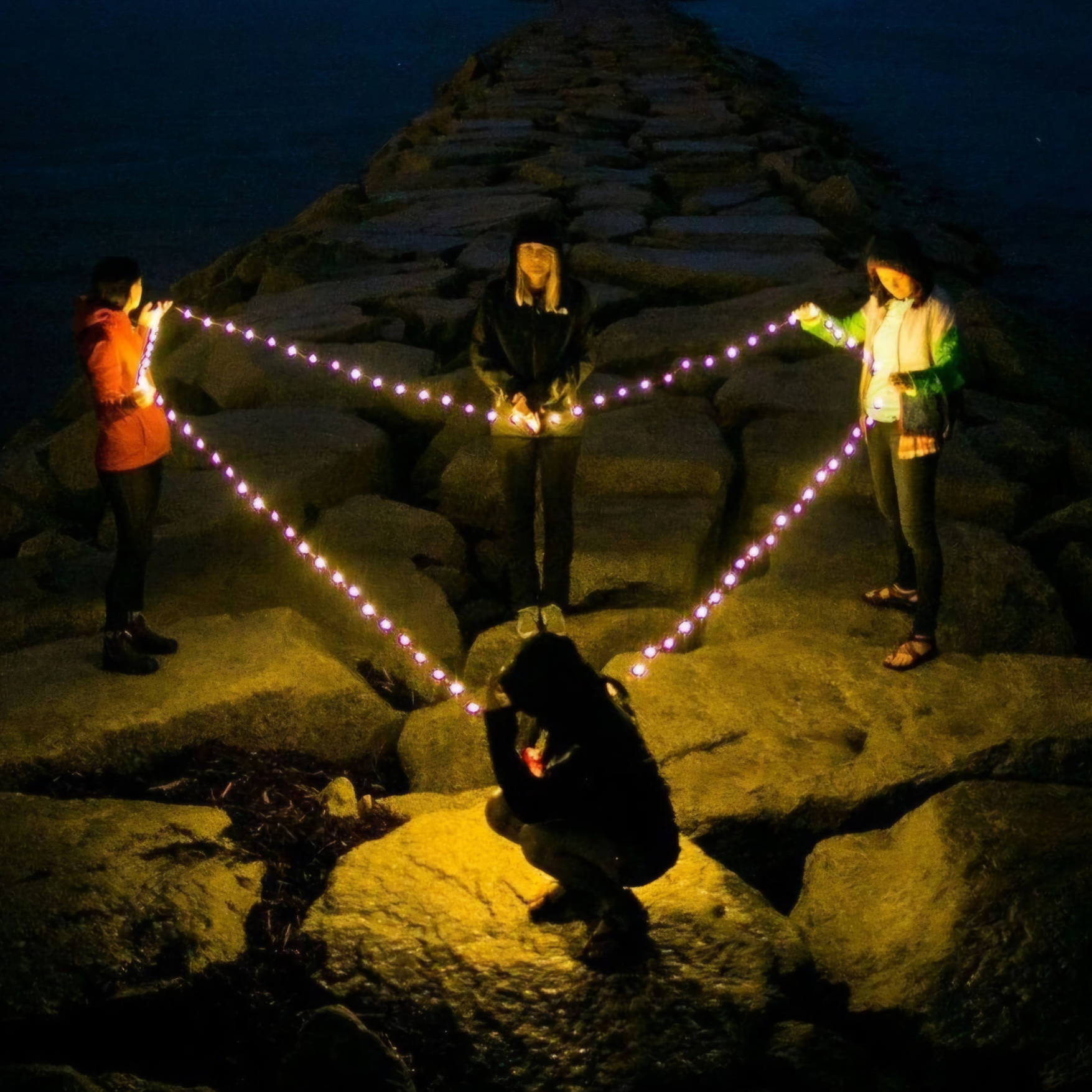 Camping Lichterkette LED Aufrollbar - CAMPBUDDY™