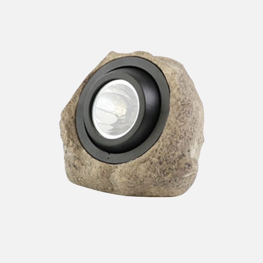 Solar-Felsenleuchte LED Außenstrahler Wasserdicht IP65 – Warmweiß