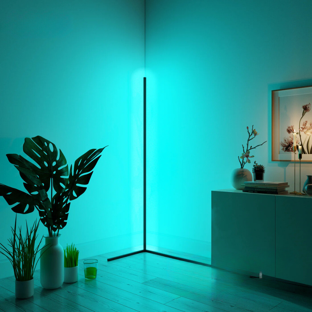 LED Stehlampe LumiPillar – Modern, Dimmbar für Wohnzimmer & Büro