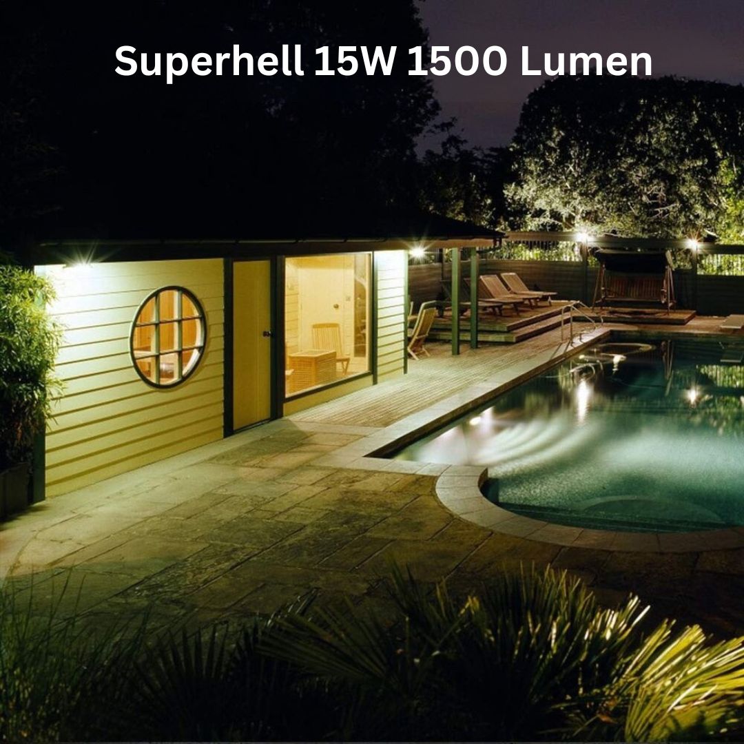 LED-Flutlicht mit Bewegungssensor 15W/30W/50W 5000K Wasserdicht für Außenbereich