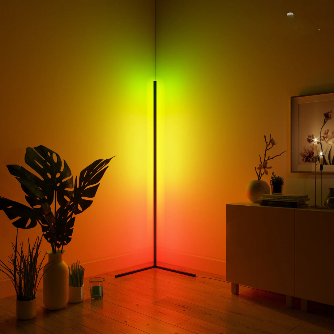 LED Stehlampe LumiPillar – Modern, Dimmbar für Wohnzimmer & Büro