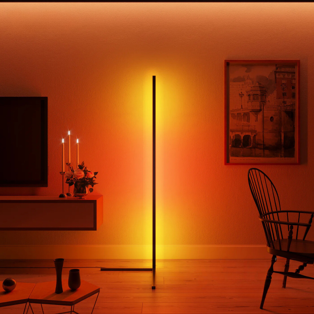 LED Stehlampe LumiPillar – Modern, Dimmbar für Wohnzimmer & Büro