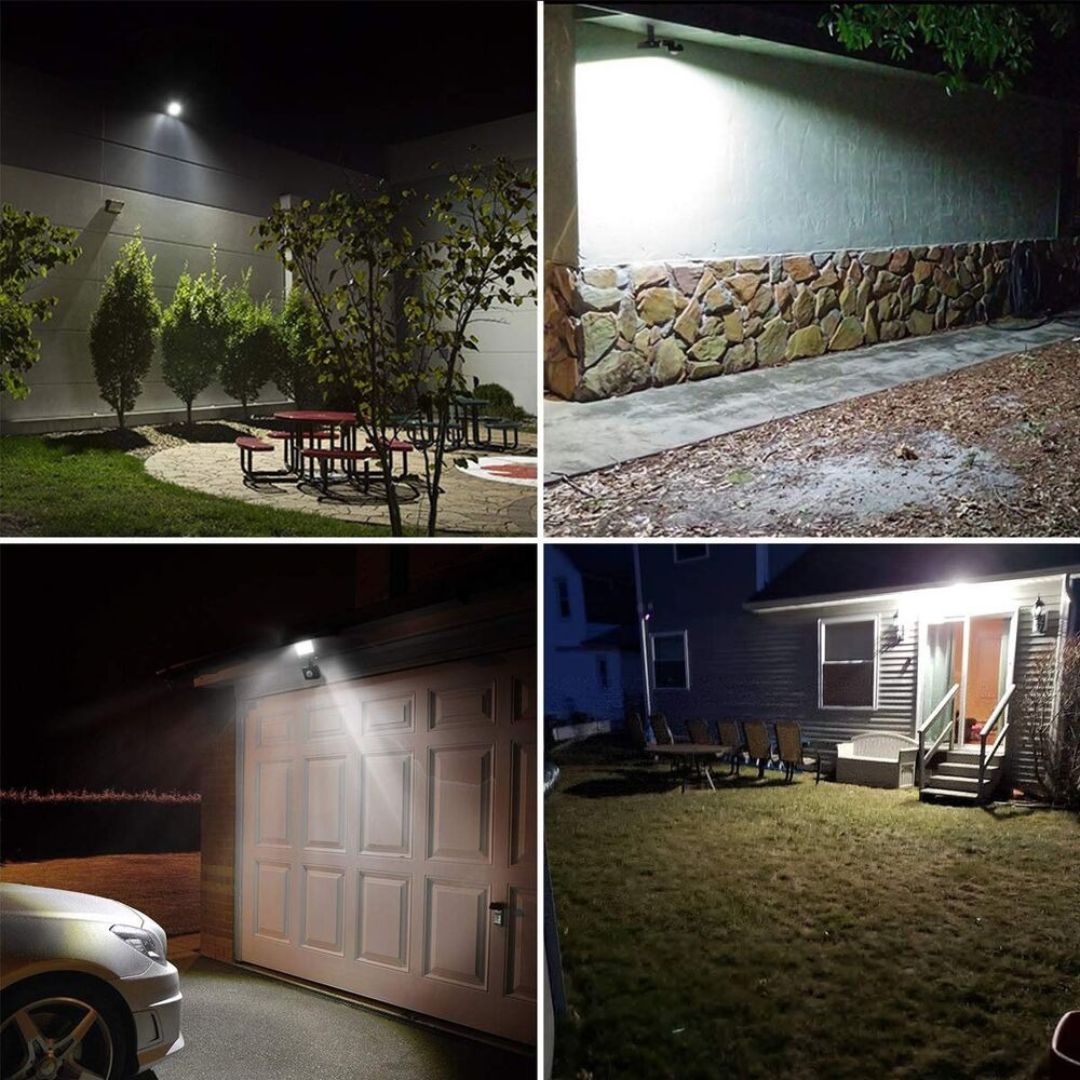 LED-Flutlicht mit Bewegungssensor 15W/30W/50W 5000K Wasserdicht für Außenbereich