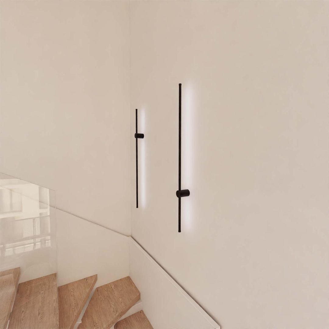 LED Wandleuchte Slim Dimmbar – 60/120 cm, Speicherfunktion, Minimalistisches Design