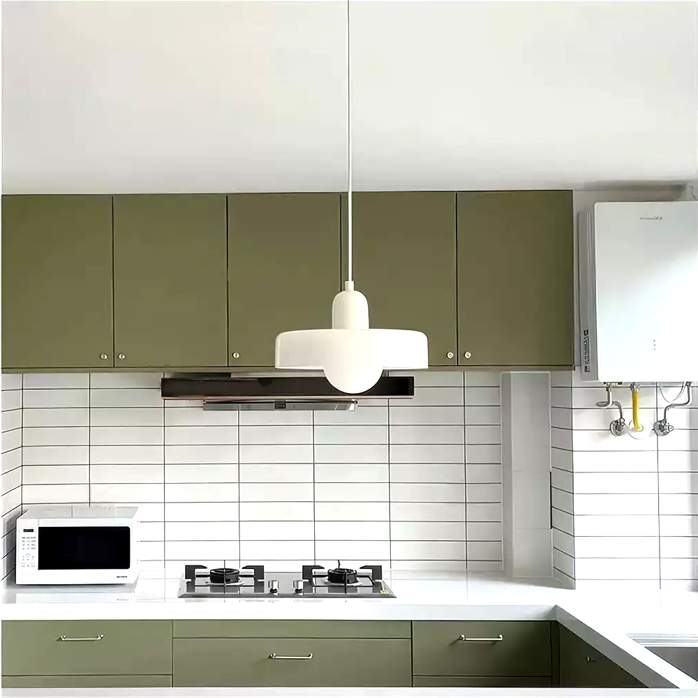 Moderne Schwarze Glas-Pendelleuchte – Höhenverstellbar für Ess- & Wohnzimmer