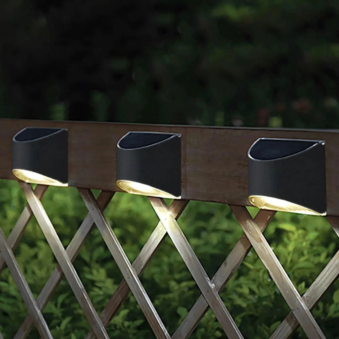 LED-Außenwandleuchte aus Edelstahl wasserdicht IP65 für Terrassen & Balkone