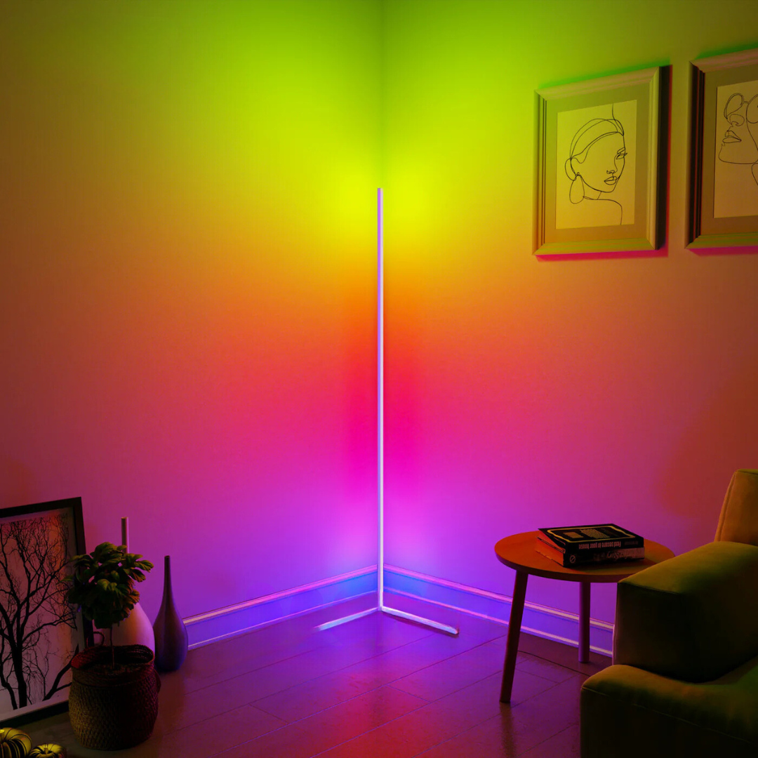 LED Stehlampe LumiPillar – Modern, Dimmbar für Wohnzimmer & Büro