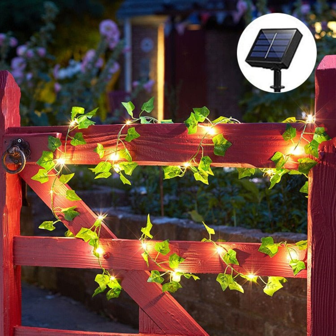 Solar Lichterkette Outdoor mit Dämmerungssensor – Flexible 2m, 5m, 10m Längen