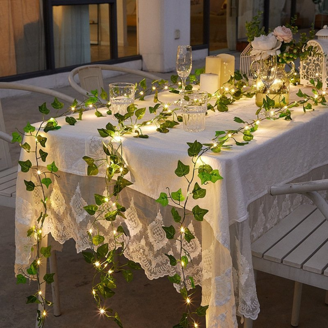 Solar Lichterkette Outdoor mit Dämmerungssensor – Flexible 2m, 5m, 10m Längen
