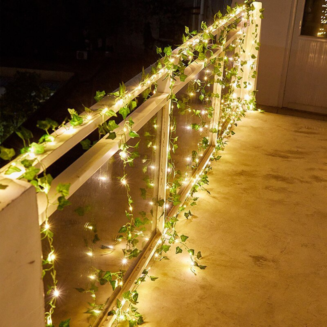Solar Lichterkette Outdoor mit Dämmerungssensor – Flexible 2m, 5m, 10m Längen