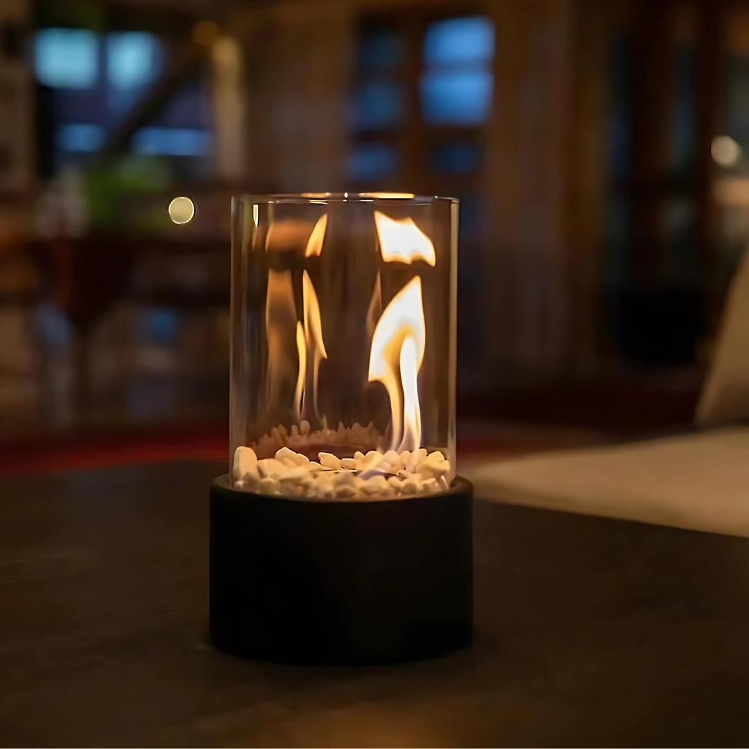 Öllampe Ewige Flamme – Glas, Tischdeko