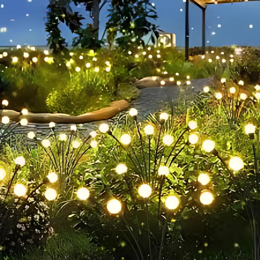 Solar Gartenleuchten Warmweiß – Kabellos, Automatisch, Wetterfest für Außenbereich