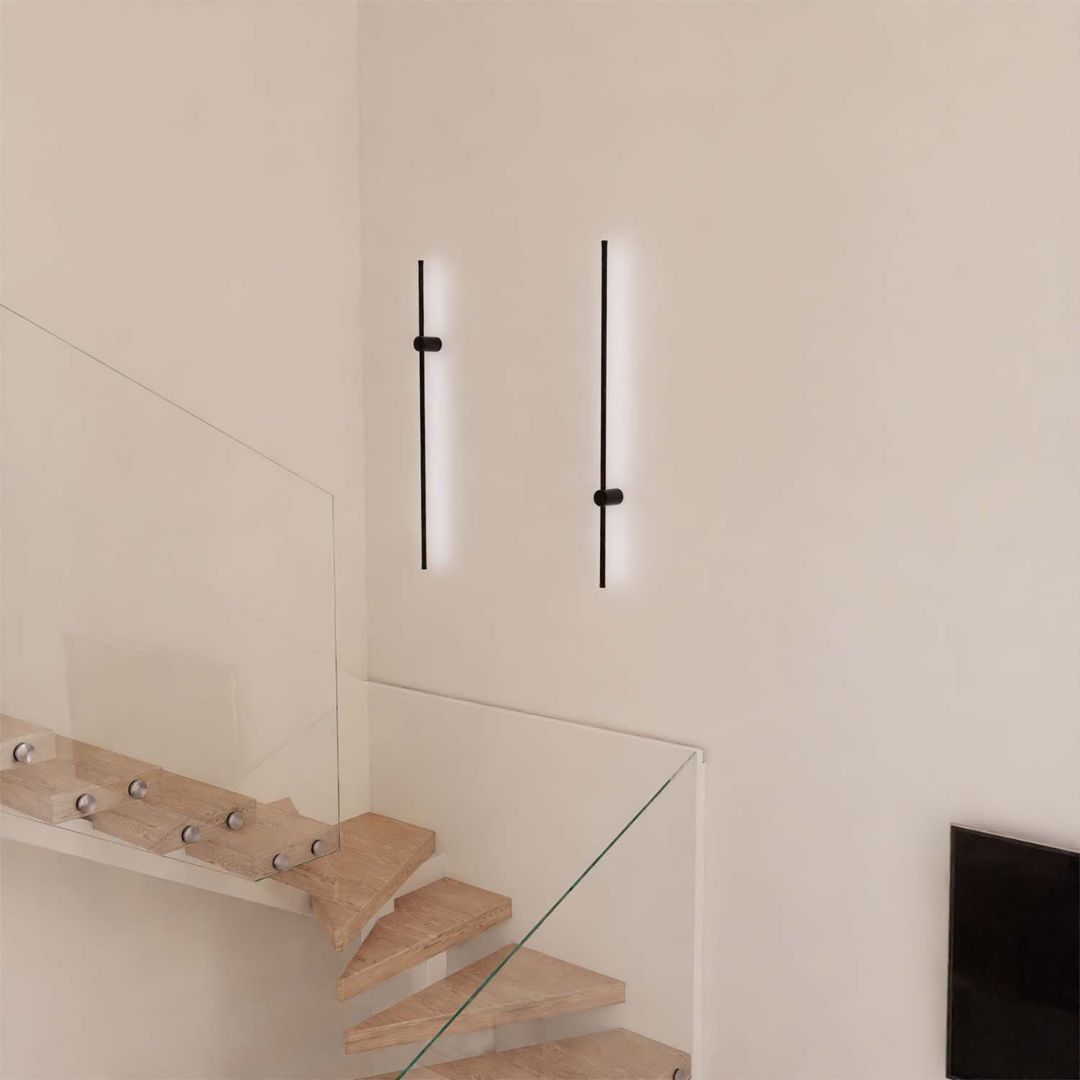LED Wandleuchte Slim Dimmbar – 60/120 cm, Speicherfunktion, Minimalistisches Design