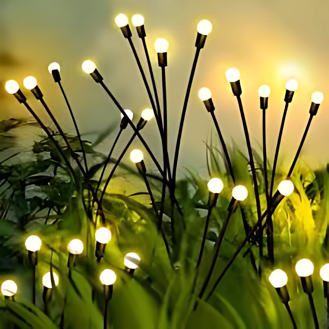 Solar Gartenleuchten Warmweiß – Kabellos, Automatisch, Wetterfest für Außenbereich
