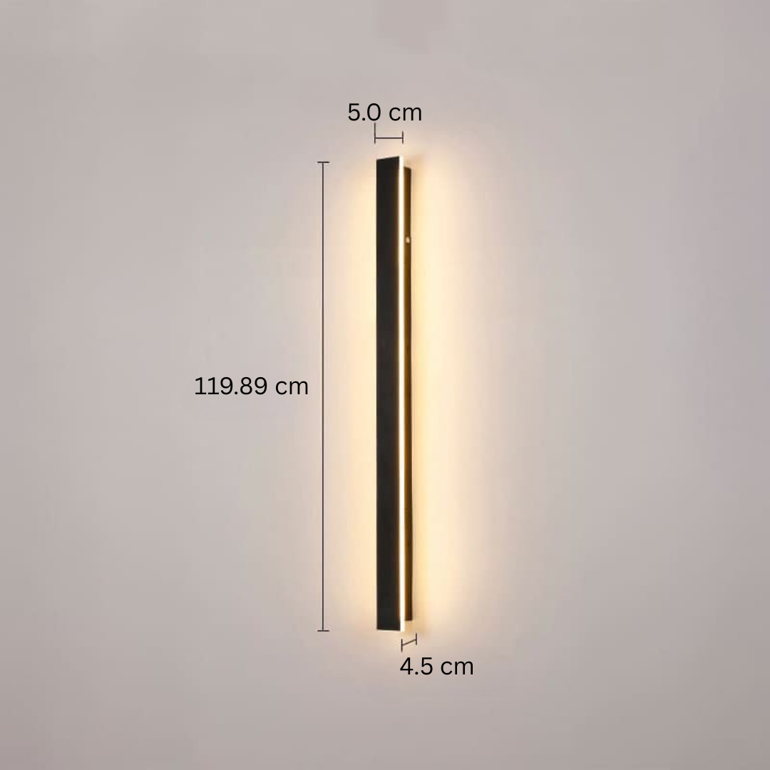 Dimmbar LED Stehlampe – Wetterfest, Warmweiß, Modern