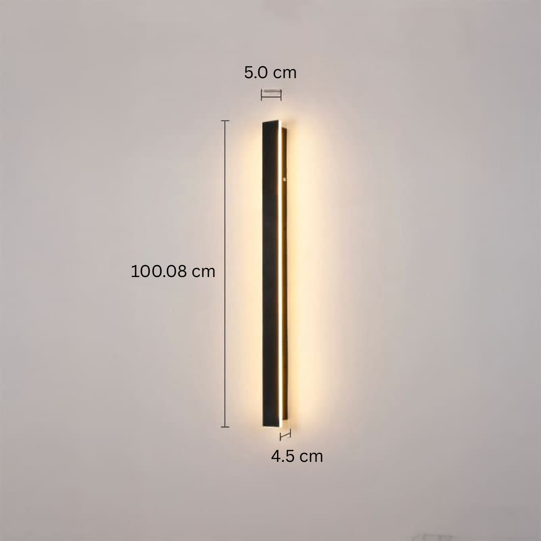 Dimmbar LED Stehlampe – Wetterfest, Warmweiß, Modern