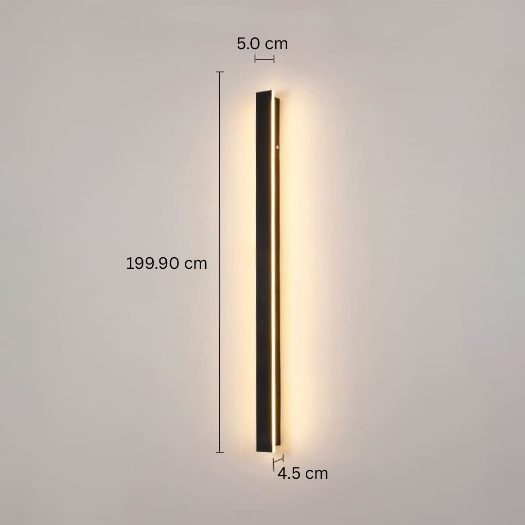 Dimmbar LED Stehlampe – Wetterfest, Warmweiß, Modern