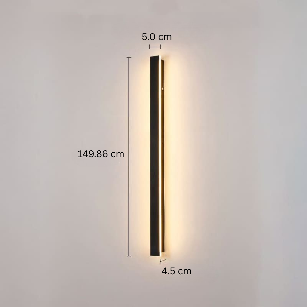 Dimmbar LED Stehlampe – Wetterfest, Warmweiß, Modern
