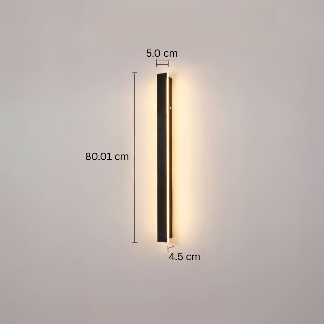 Dimmbar LED Stehlampe – Wetterfest, Warmweiß, Modern