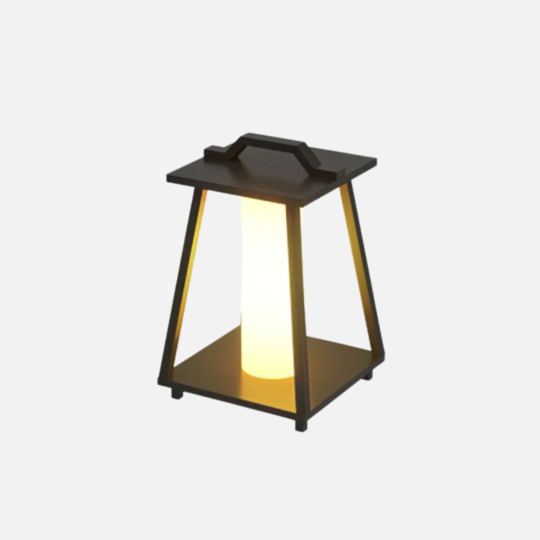 Outdoor-LED-Laterne Edelstahl Solar-Bodenlampe