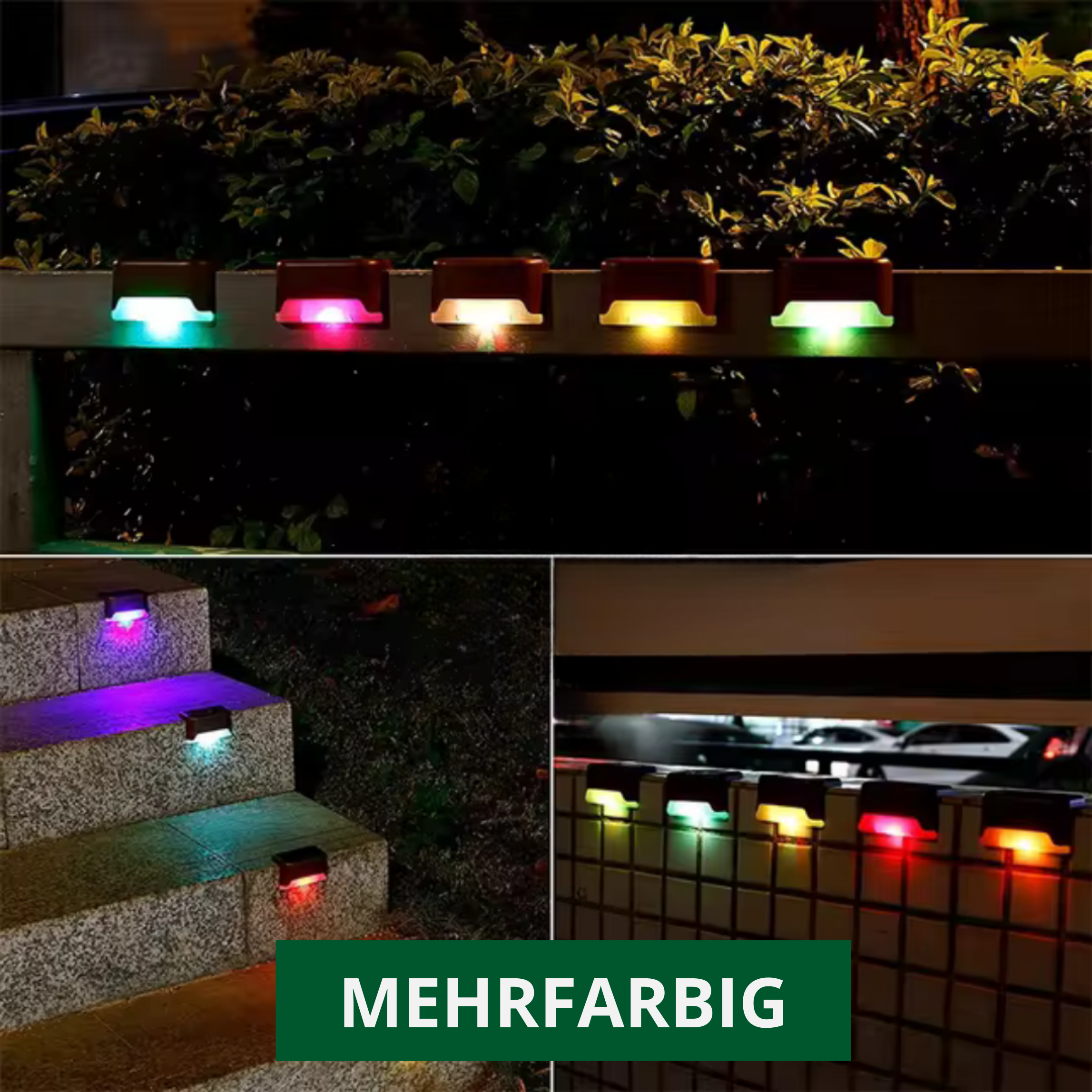 Solarleuchten Außen selbstklebend – Bewegungsmelder, Wetterfest, Kabellos