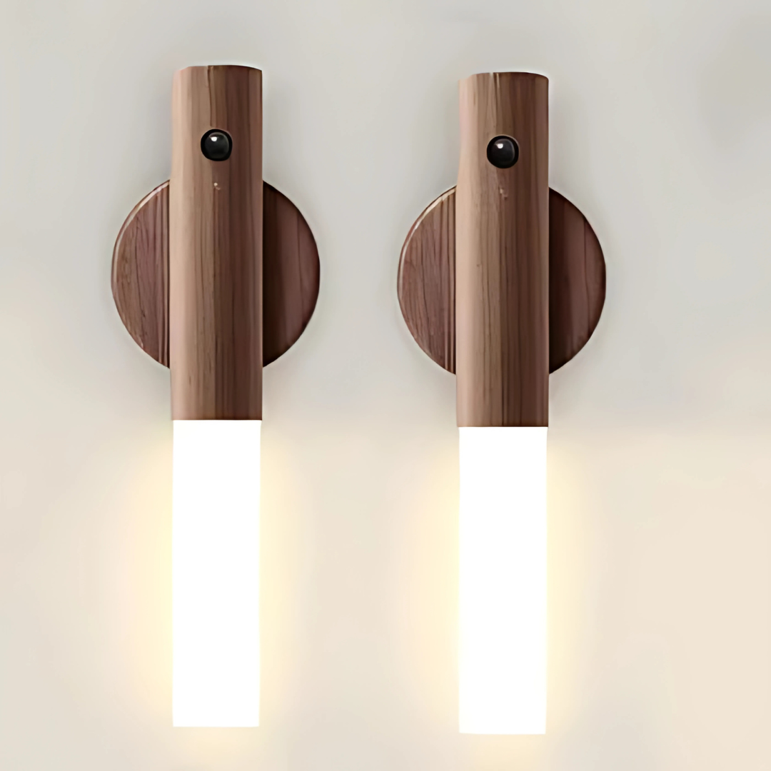 Wiederaufladbare LED Wandleuchte mit Bewegungssensor – 8 Stunden Akkulaufzeit