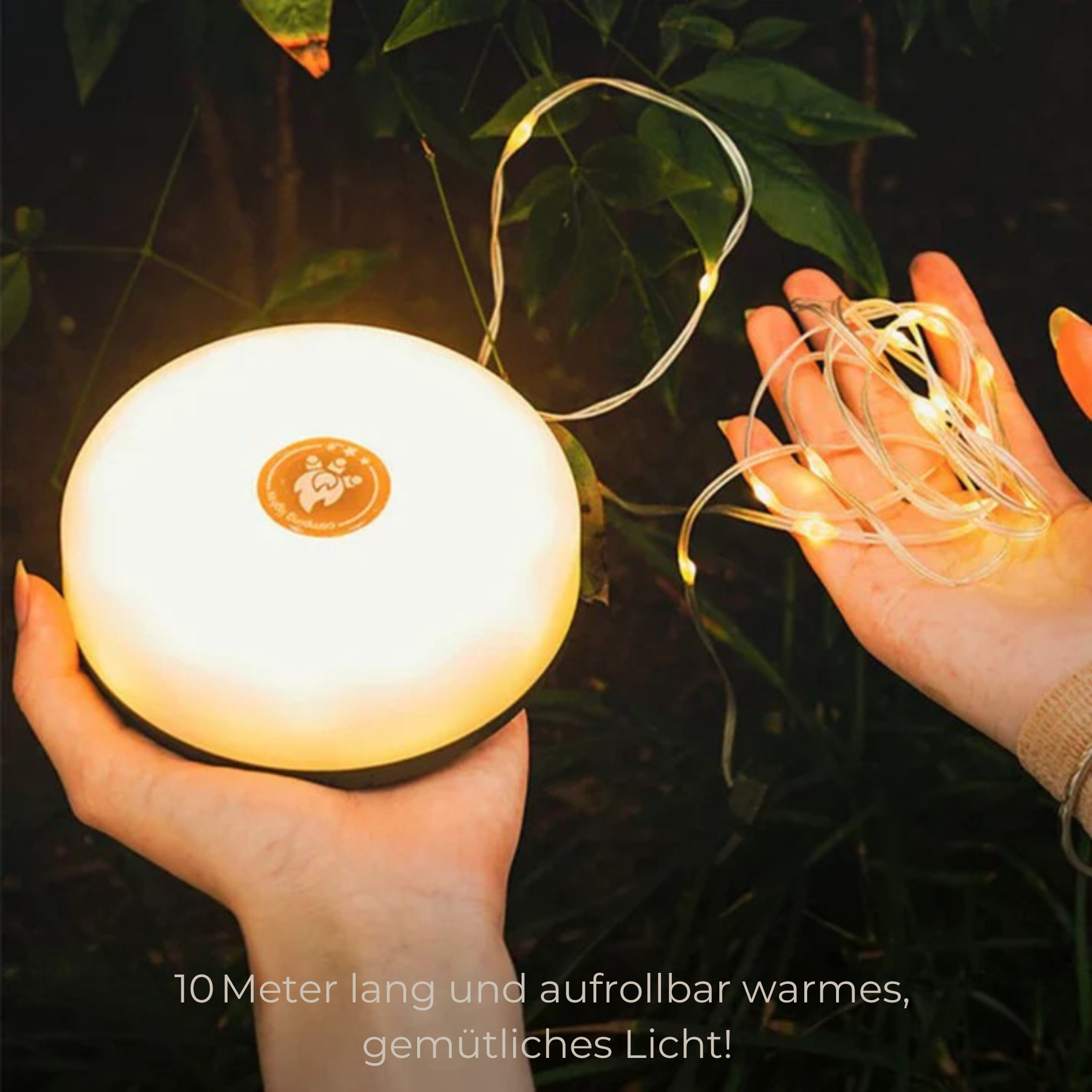 Camping Lichterkette LED Aufrollbar - CAMPBUDDY™