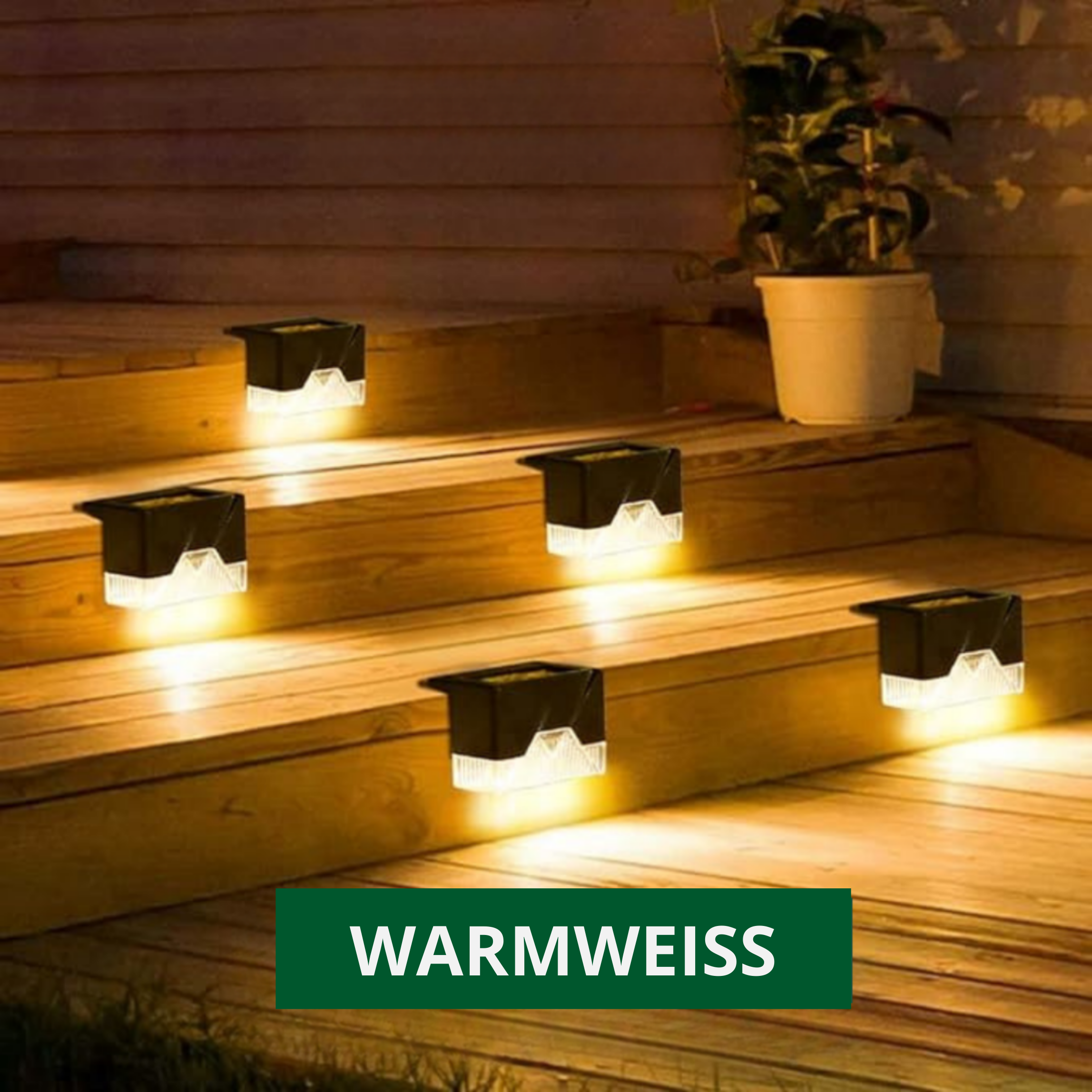 Solarleuchten Außen selbstklebend – Bewegungsmelder, Wetterfest, Kabellos