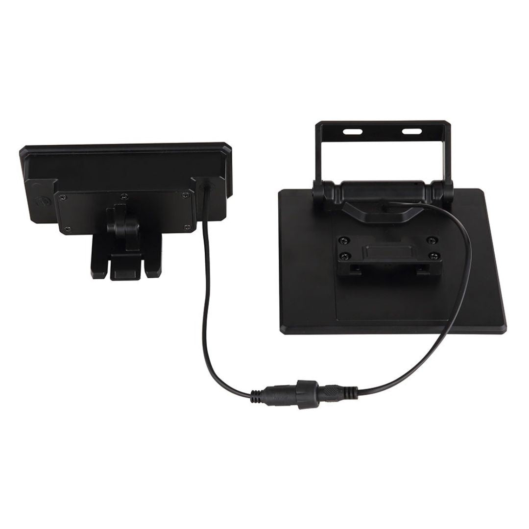 LED Solar-Wandleuchte mit Bewegungsmelder IP65 500 lm Schwarz