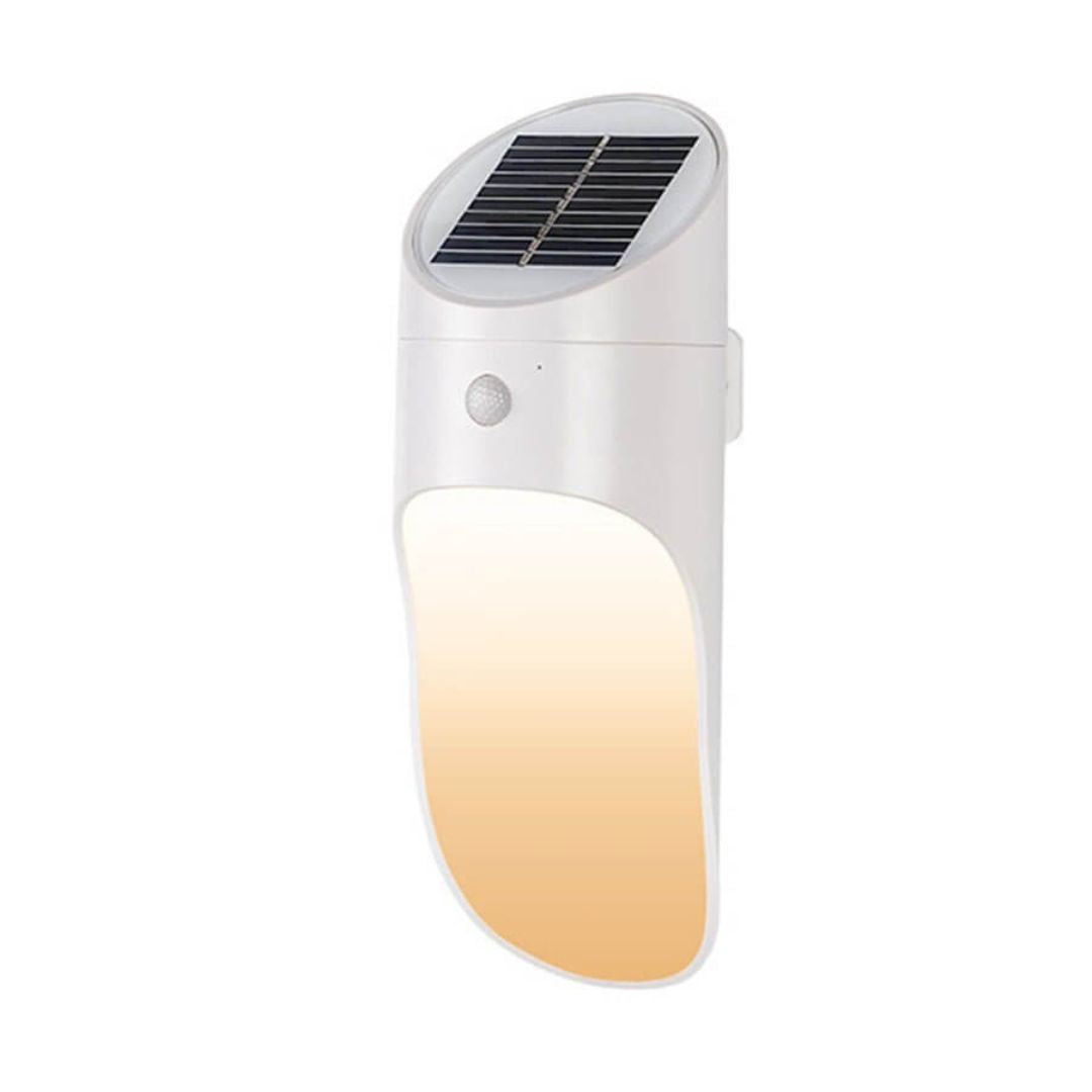 Solarbetriebene LED-Wandleuchte Außenbereich Wasserdicht mit Bewegungssensor