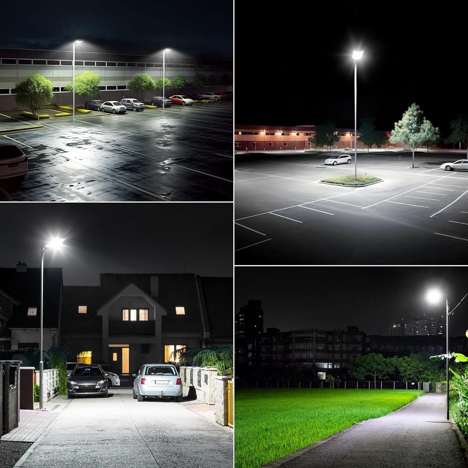 Solar-Straßenlampe mit Bewegungssensor – Wasserdichte LED-Außenleuchte