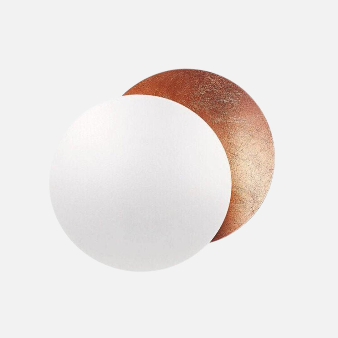 Goldene Eclipse LED-Wandleuchte – Moderne Drehbare Wandlampe