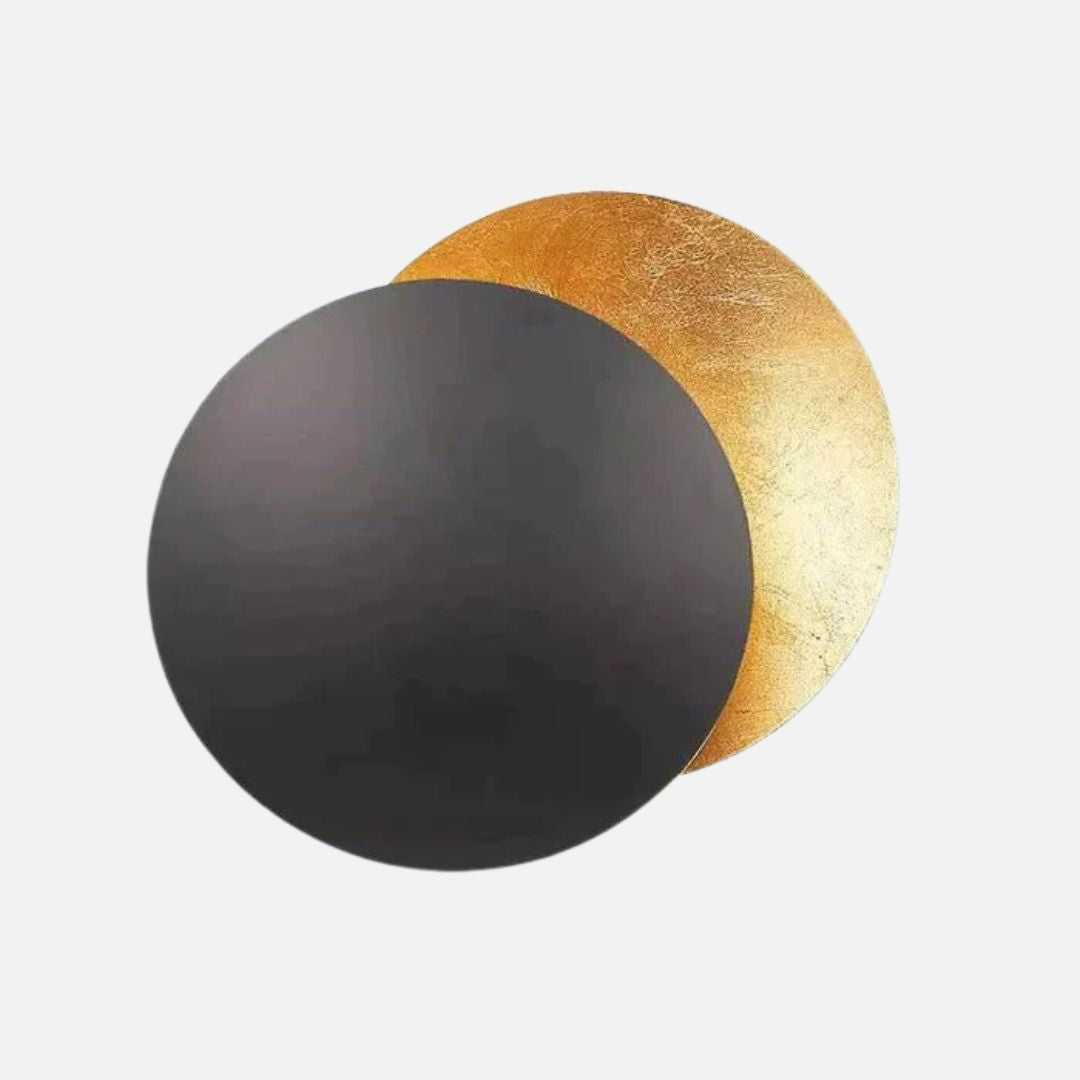 Goldene Eclipse LED-Wandleuchte – Moderne Drehbare Wandlampe