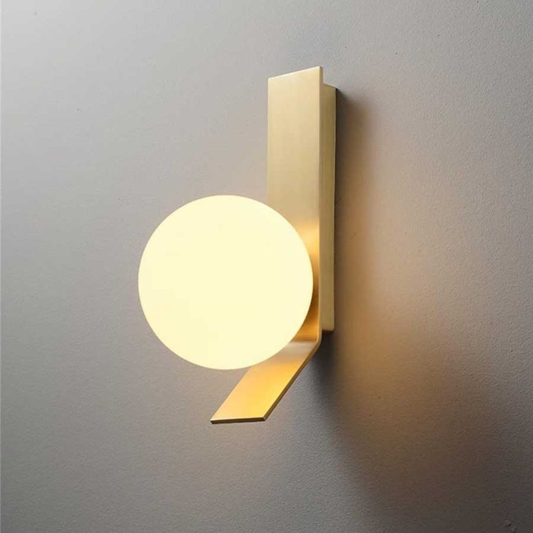 Moderne Wandleuchte aus Bronze 12x26cm – Stilvolle Wandlampe für Innenräume