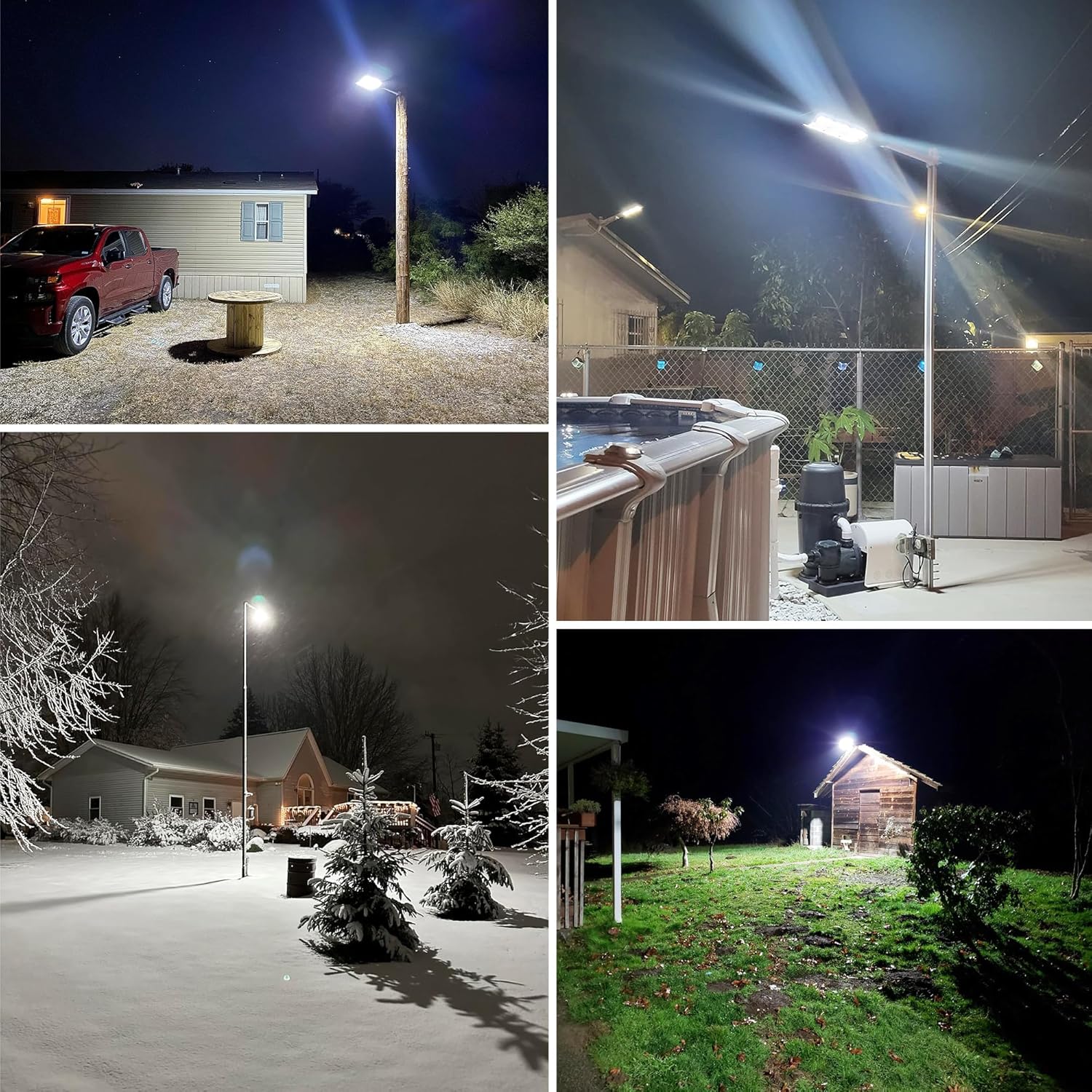 Solar-Straßenlampe mit Bewegungssensor – Wasserdichte LED-Außenleuchte