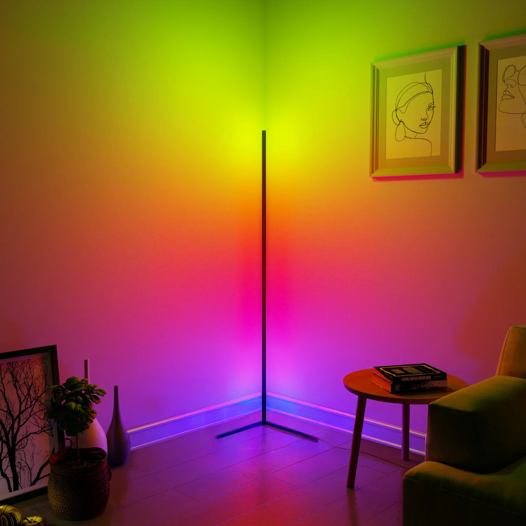 LED Stehlampe LumiPillar – Modern, Dimmbar für Wohnzimmer & Büro