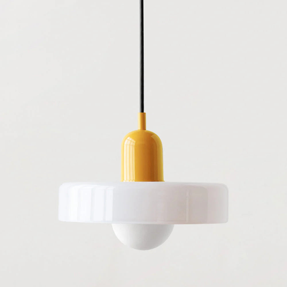 Variant image for Moderner Bauhaus LED Anhänger mit Gefrostetem Glas – 35 cm, Höhenverstellbar-29