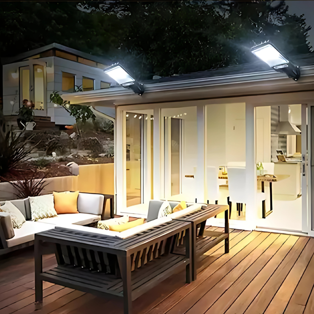 Solar Außenbeleuchtung LED – LumaSolar Wasserdicht für Garten & Terrasse