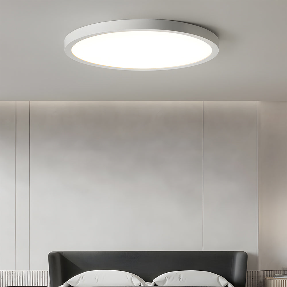 Runde LED Deckenleuchte aus Acryl – Minimalistisches Design für Wohnzimmer und Schlafzimmer-6