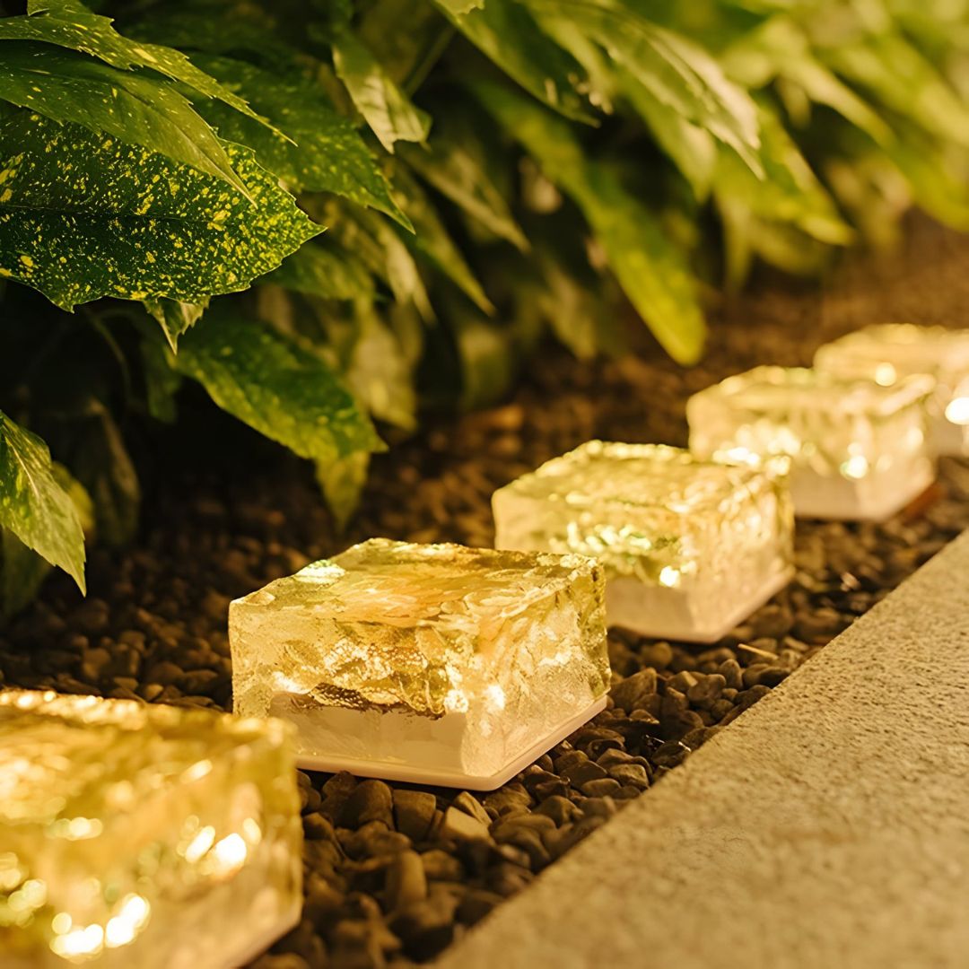 Solarleuchten Set – 6er Pack Solarlampen Garten mit Fernbedienung und Einstellbarer Helligkeit