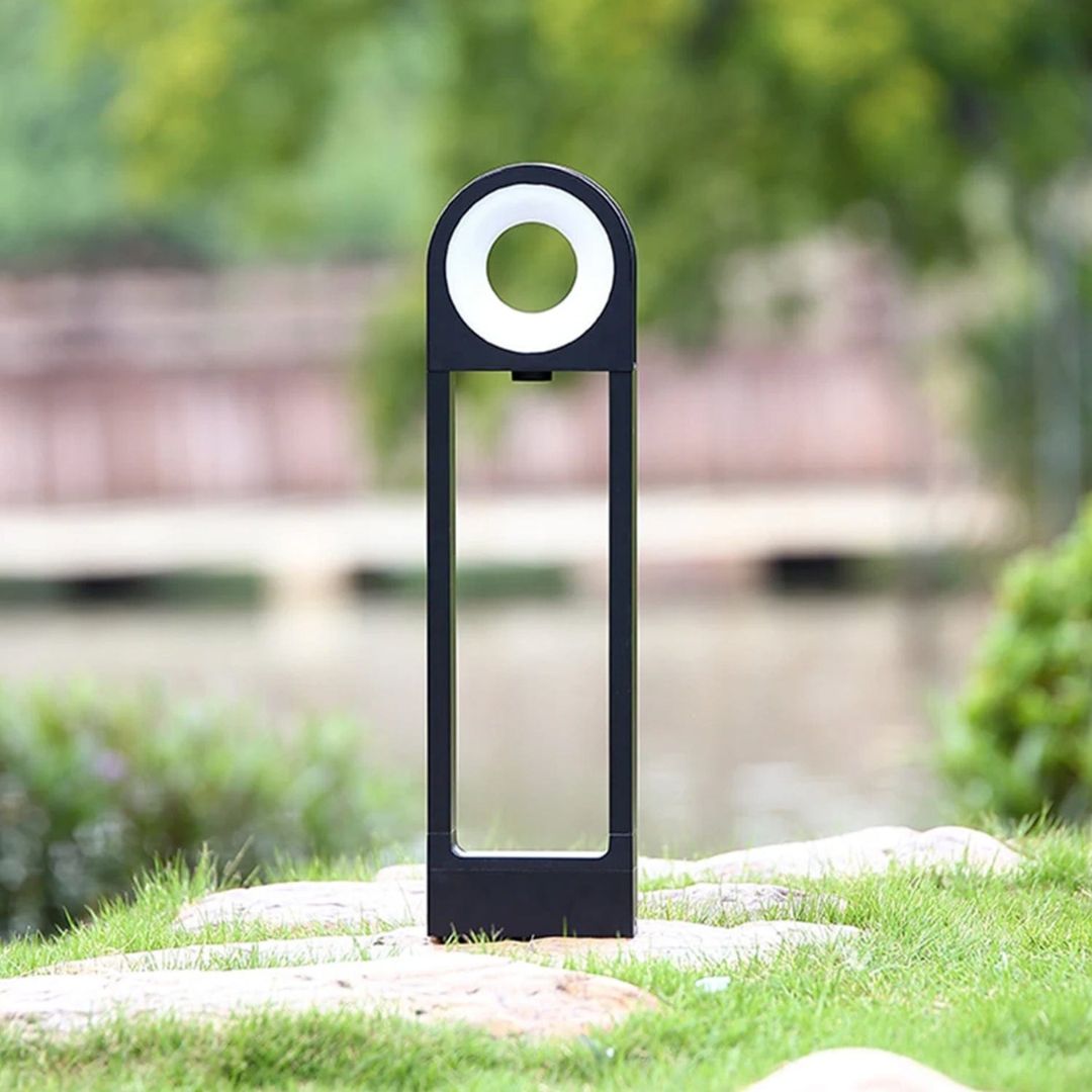 Wetterfeste Außenwandleuchte mit 20W LED – Aluminium, Warmweiß für Garten und Wege