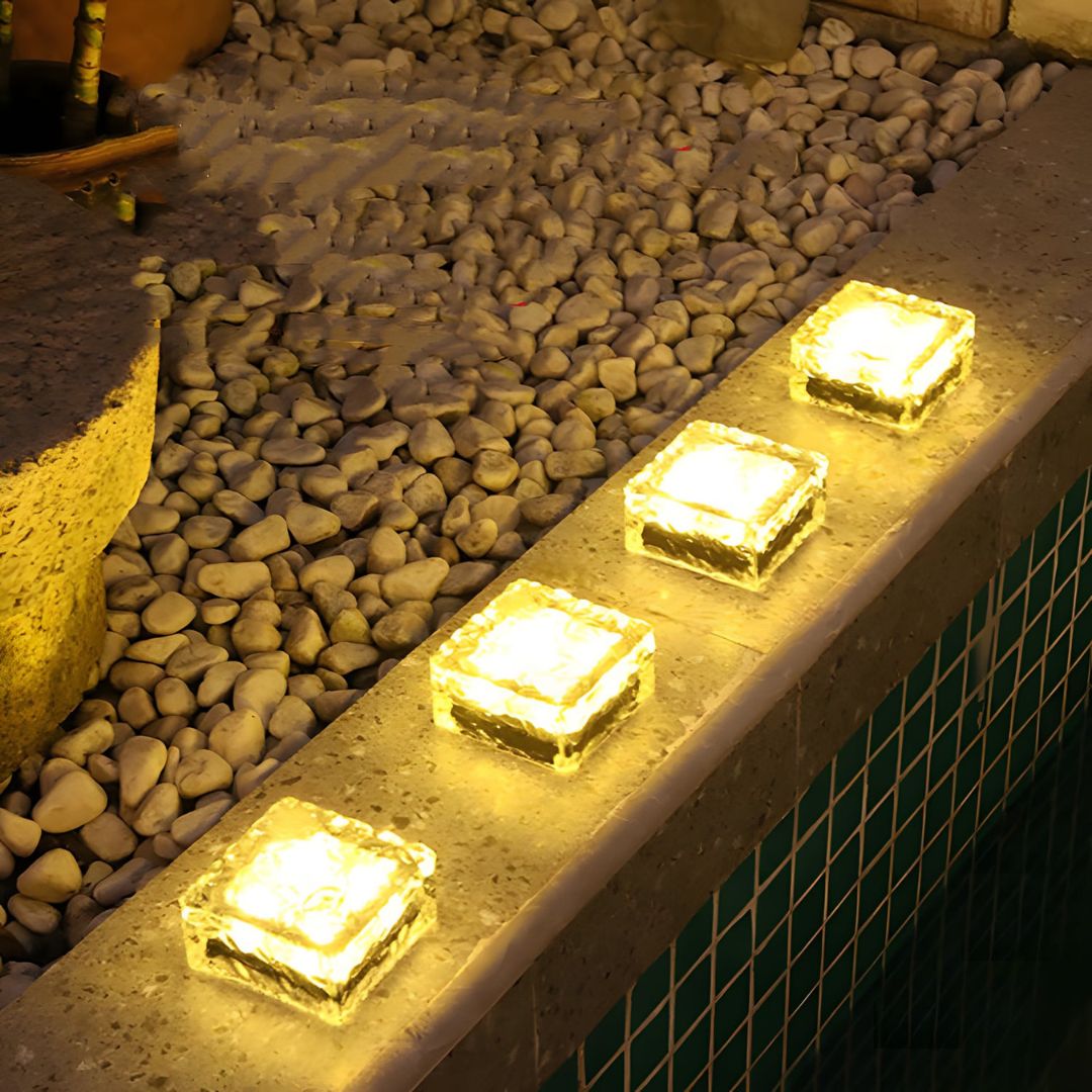 Solarleuchten Set – 6er Pack Solarlampen Garten mit Fernbedienung und Einstellbarer Helligkeit