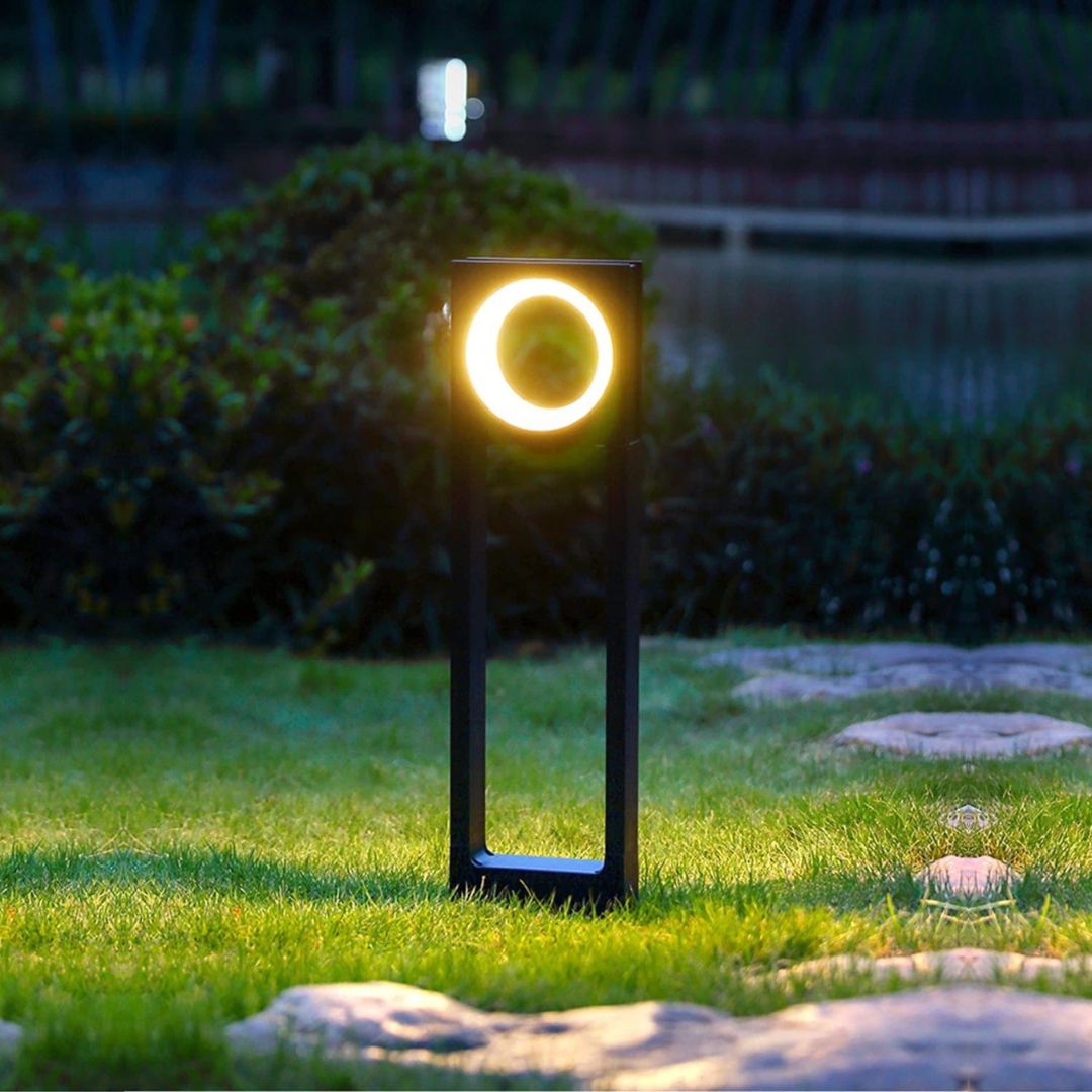 Wetterfeste Außenwandleuchte mit 20W LED – Aluminium, Warmweiß für Garten und Wege