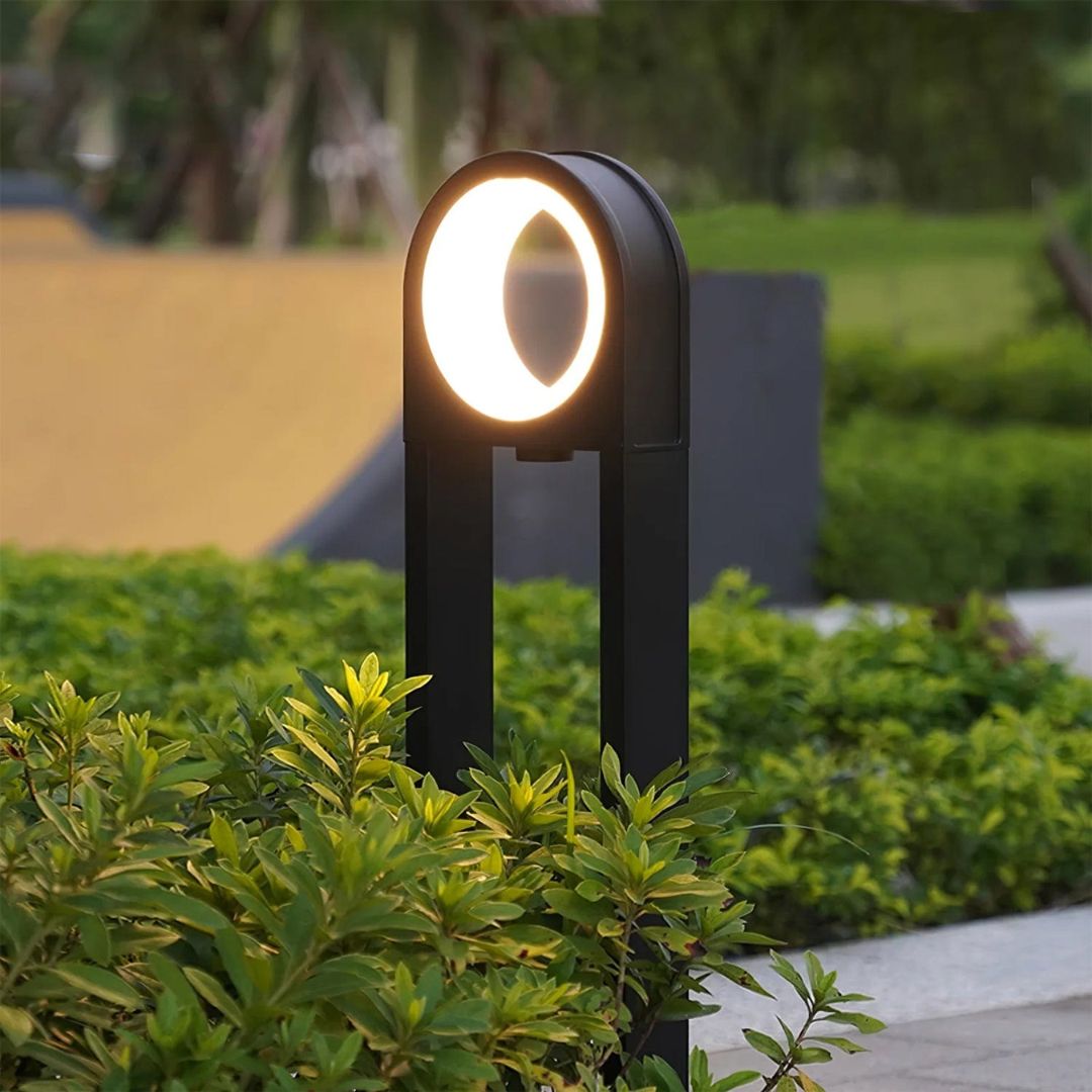 Wetterfeste Außenwandleuchte mit 20W LED – Aluminium, Warmweiß für Garten und Wege