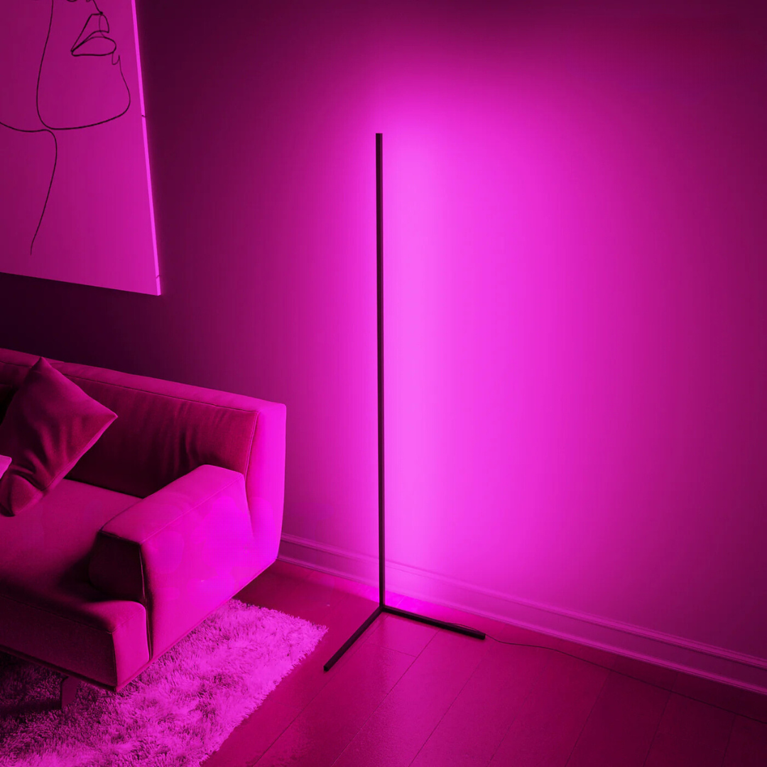 LED Stehlampe LumiPillar – Modern, Dimmbar für Wohnzimmer & Büro