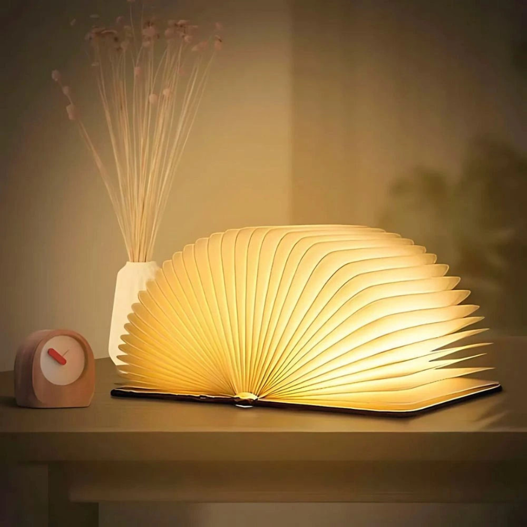 Faltbare LED Tischlampe mit 360° Flexibilität und 8 Stunden Akkulaufzeit