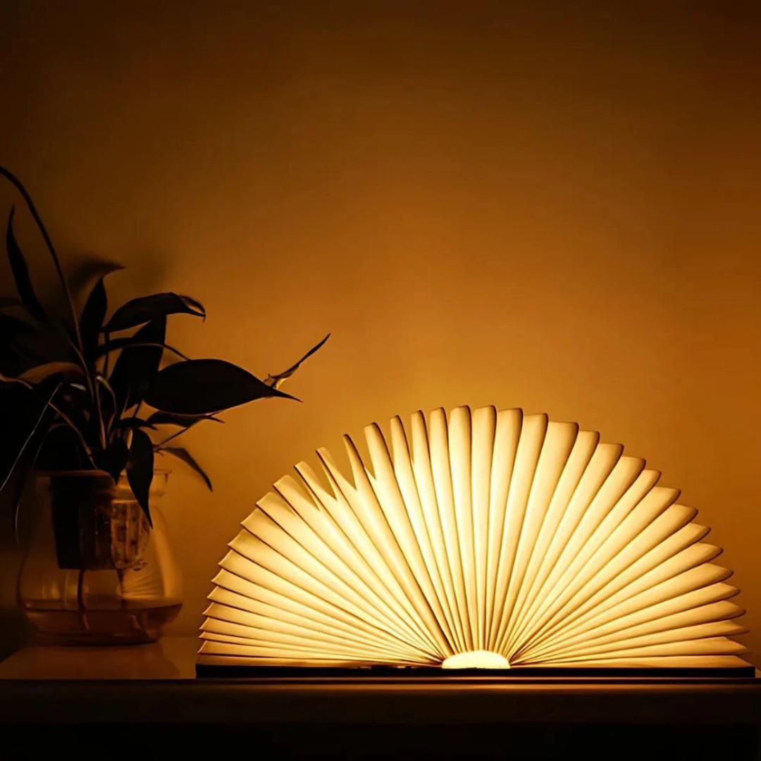 Faltbare LED Tischlampe mit 360° Flexibilität und 8 Stunden Akkulaufzeit