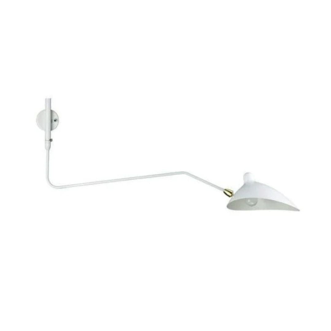 Duckbill Wandleuchte – Verstellbar, E14, Schwarz/Weiß